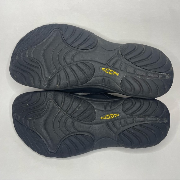 Women's Keen Black Waterproof Leather "Seattle Mary" Shoes 8.5 Beach Pool Swim - Picture 9 of 9